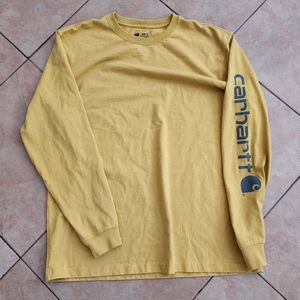 Yellow Carhartt Long Sleeve Shirt
